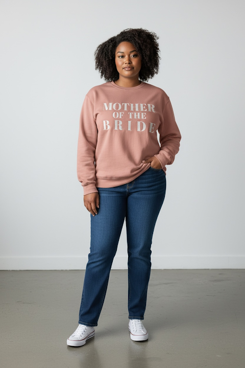 Bridal Sweatshirt | Bridal Party Sweatshirts STANDARD FONT