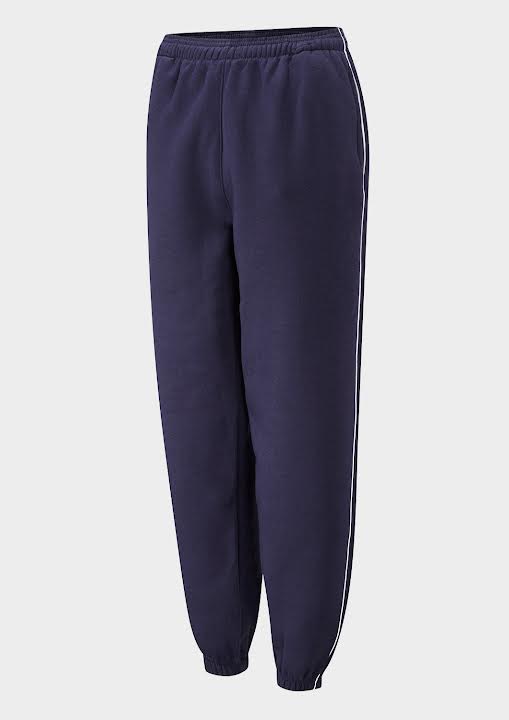 Ayscoughfee Hall School Fleece Tracksuit Bottoms Larger Sizing