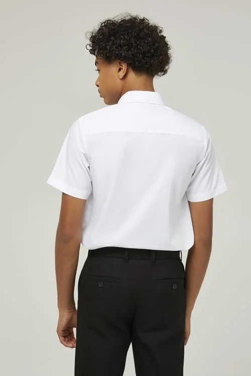 Trutex Boys Short Sleeve Shirts Twin Pack