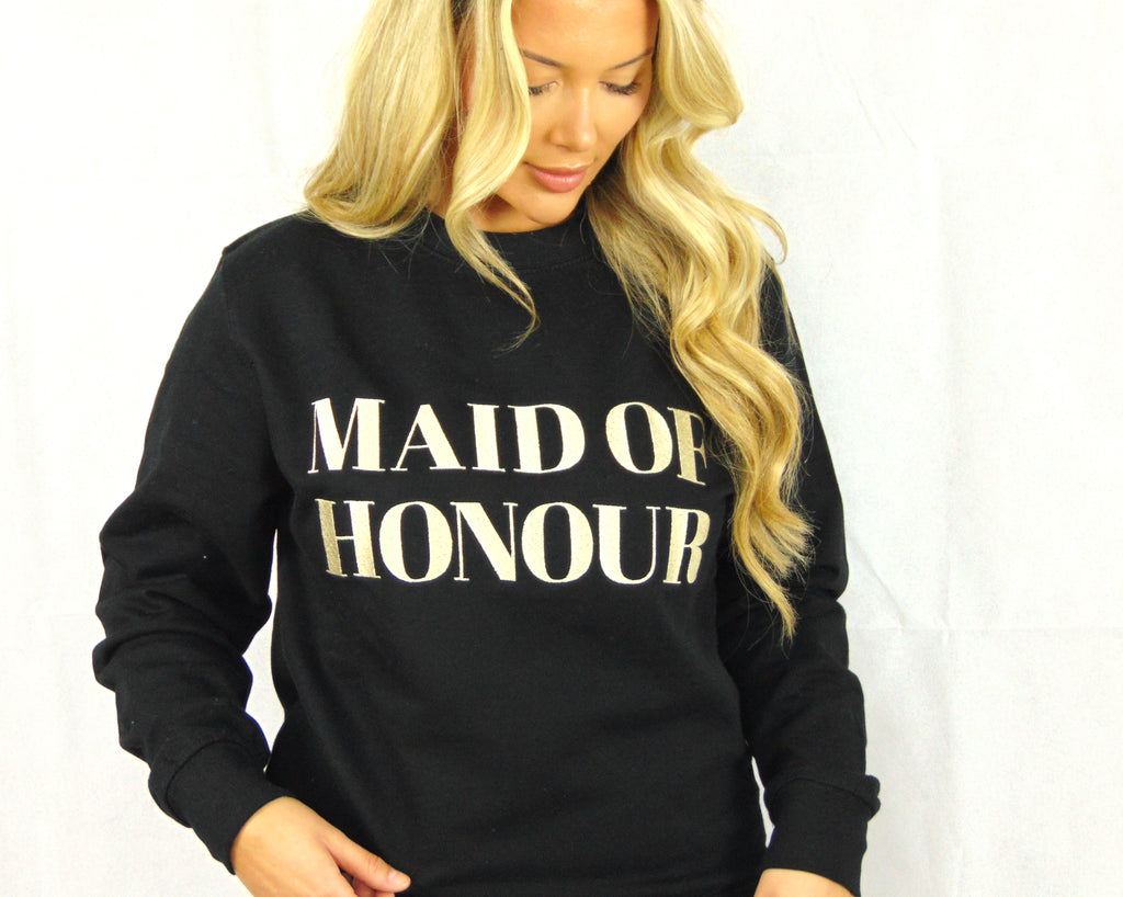 Bridal Sweatshirt | Bridal Party Sweatshirts STANDARD FONT