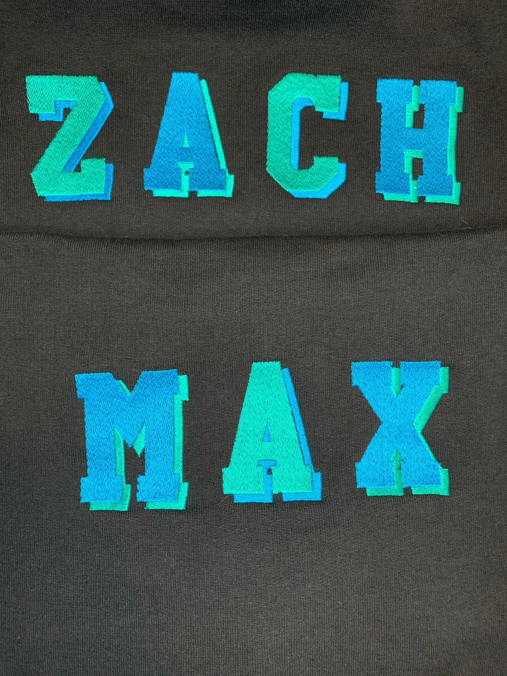 Embroidered Hoodies/ Gift/ Presents/ Kids/ Adults/ Birthday/ Christmas/ Named Clothing/ Personal/ Surprise/ Matching/ personalised