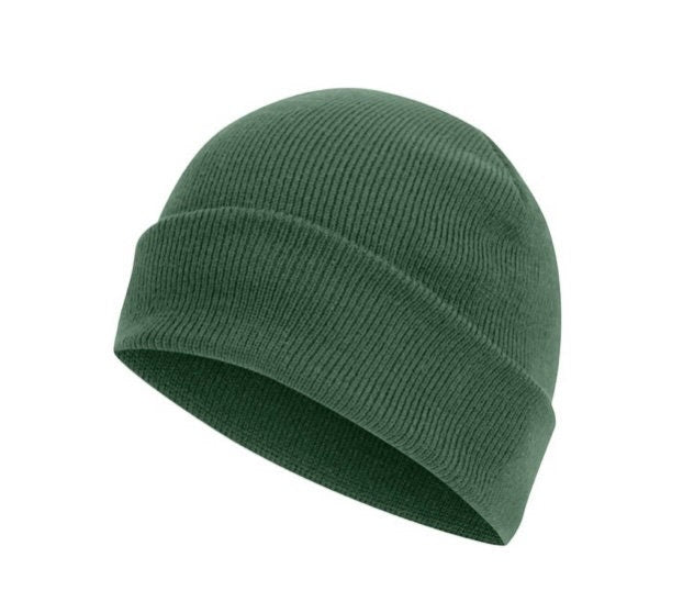 Embroidered Initial Beanie Hat: Personalized Winter Gift