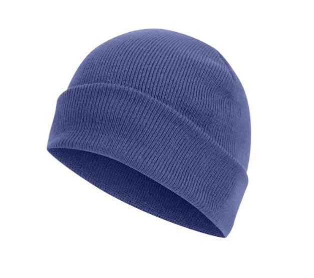 Embroidered Initial Beanie Hat: Personalized Winter Gift