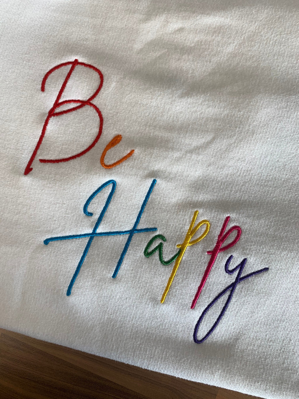 Personalized Embroidered Sweatshirt: Custom Name Jumper, Kids & Adults