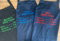 Embroidered BBQ Apron: Personalized Grill Master Gift