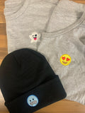 Embroidered Emoji Clothing: Custom Hats, T-Shirts, Hoodies