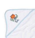 Personalized Embroidered Hooded Baby Towel: Animal Design