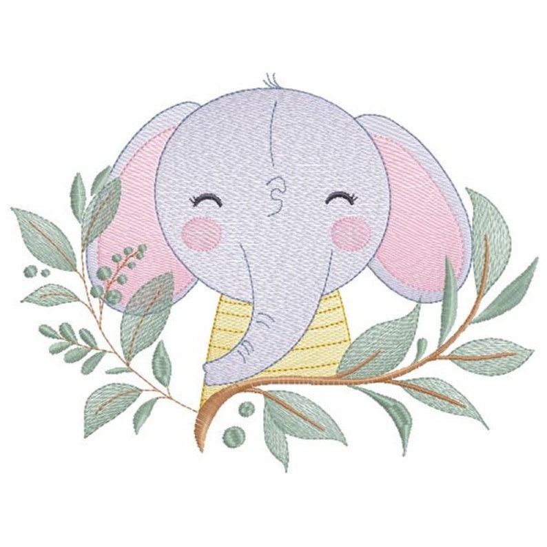 Personalized Embroidered Baby T-Shirt: Animal Design, Custom Name