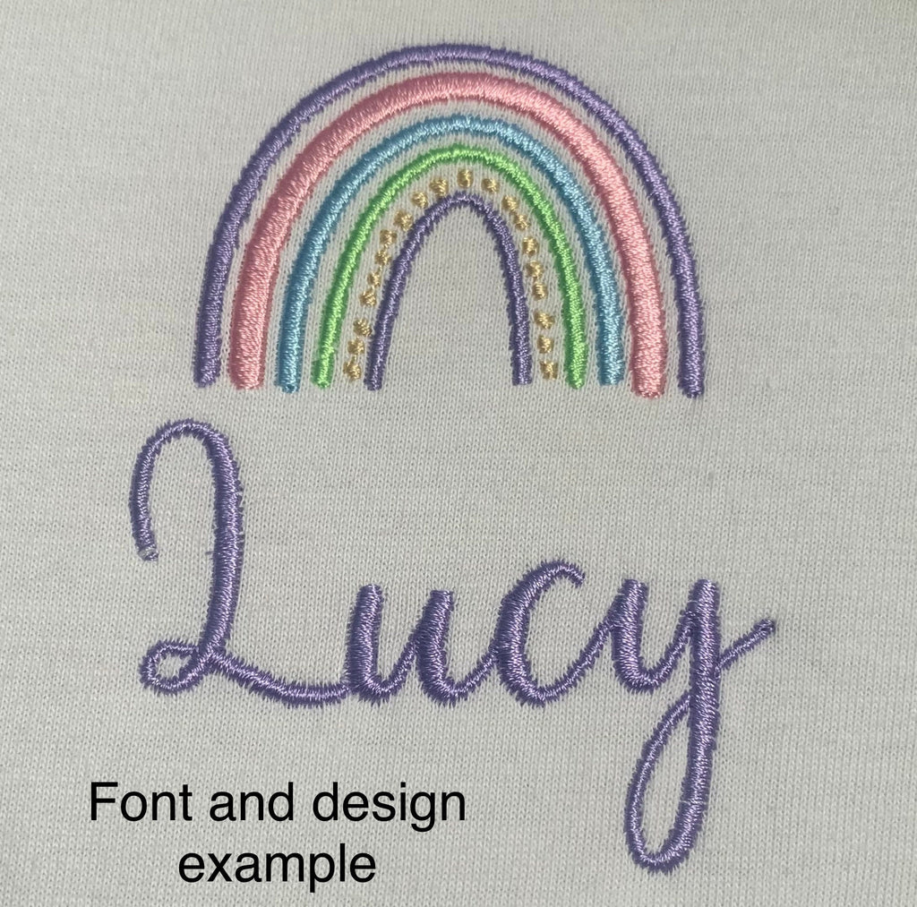 Personalized Embroidered Hooded Baby Towel: Animal Design