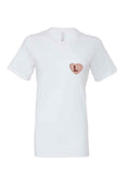 Personalized Initial Embroidered T-Shirt: Sweetheart Design