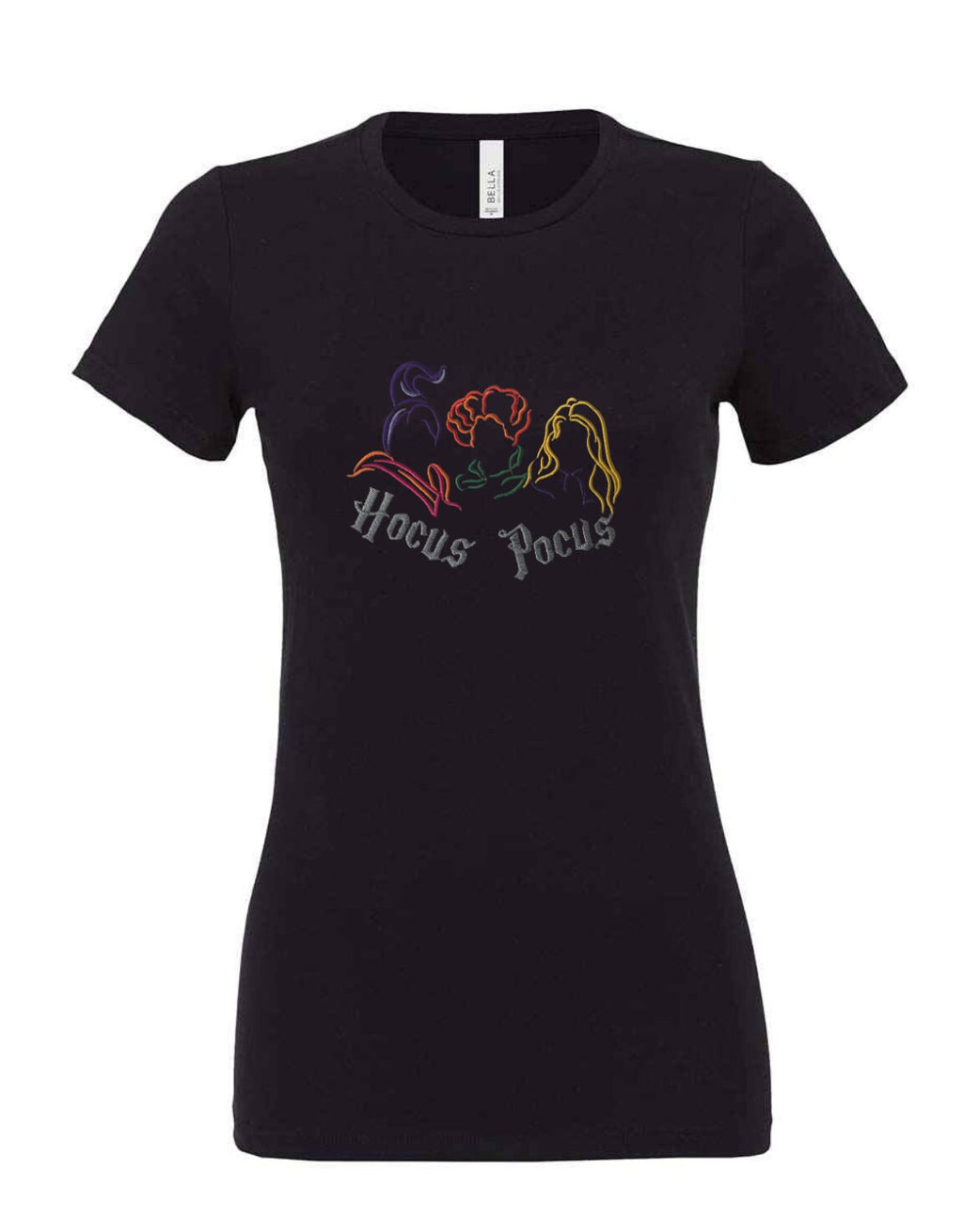 Embroidered Hocus Pocus Sweatshirt: Sanderson Sisters Halloween Jumper