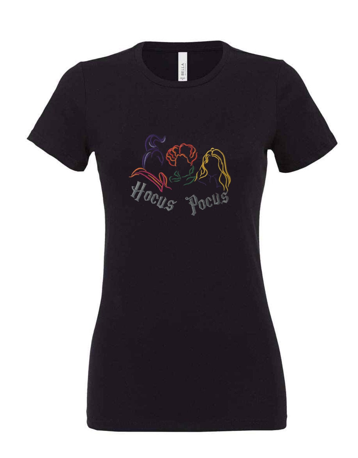 Embroidered Hocus Pocus Sweatshirt: Sanderson Sisters Halloween Jumper