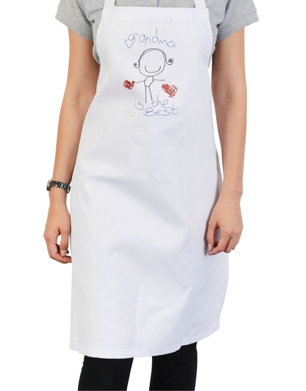 Handwriting Embroidery Apron: Personalized Apron Gift