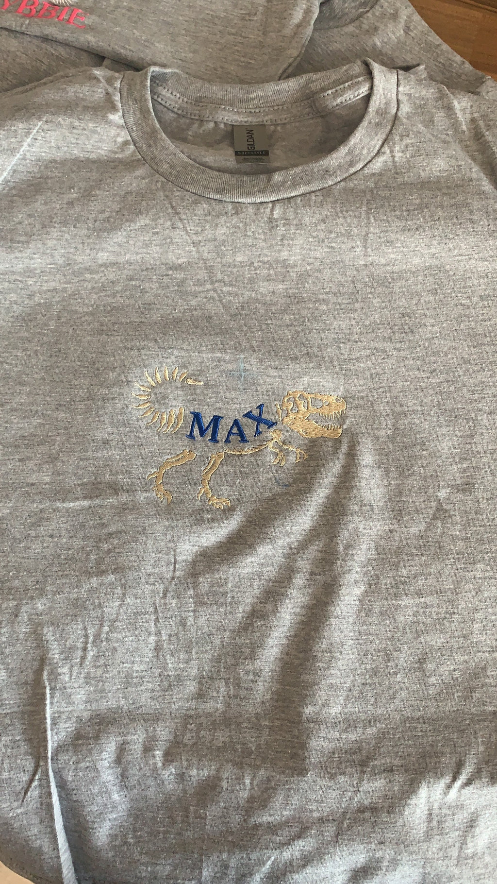 Personalized Embroidered Children's Party T-Shirt Favors
