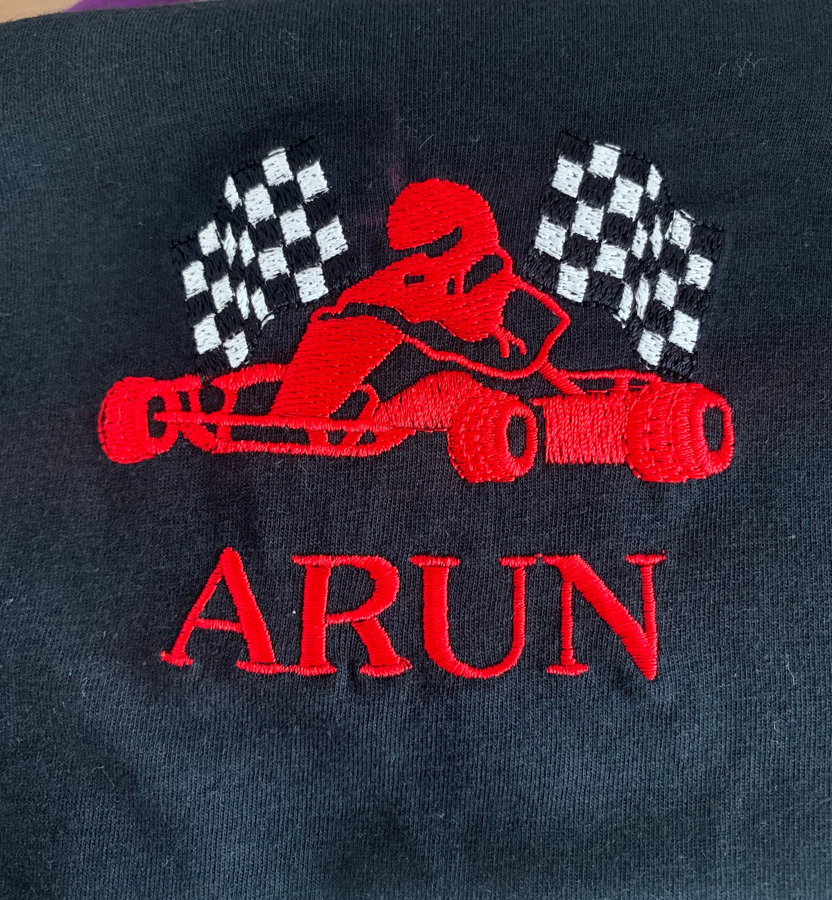 Personalized Embroidered Children's Party T-Shirt Favors