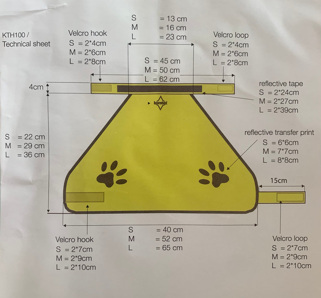 Embroidered High Viz Dog Safety Jacket: Personalized Reflective Vest