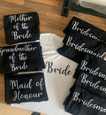 Embroidered Bridal Party T-Shirts: Hen Weekend I Do Crew