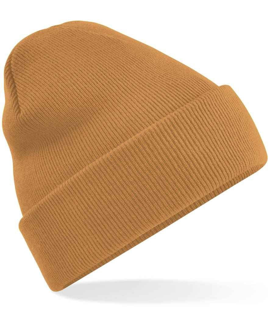 12 Embroidered Logo Beanie Hats: Custom Company Beanies