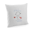 Embroidered Handwriting Cushion: Personalized Keepsake Gift