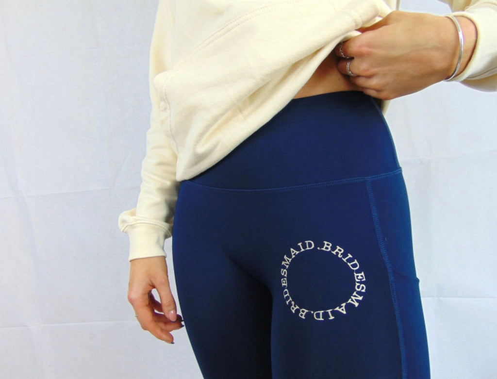Bridal Party Leggings: Soft Wedding Yoga Pants