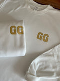 Embroidered Varsity Initial Sweatshirt | Personalized Gift