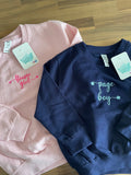 Personalized Flower Girl/Page Boy Sweater: Bridal Party Jumper
