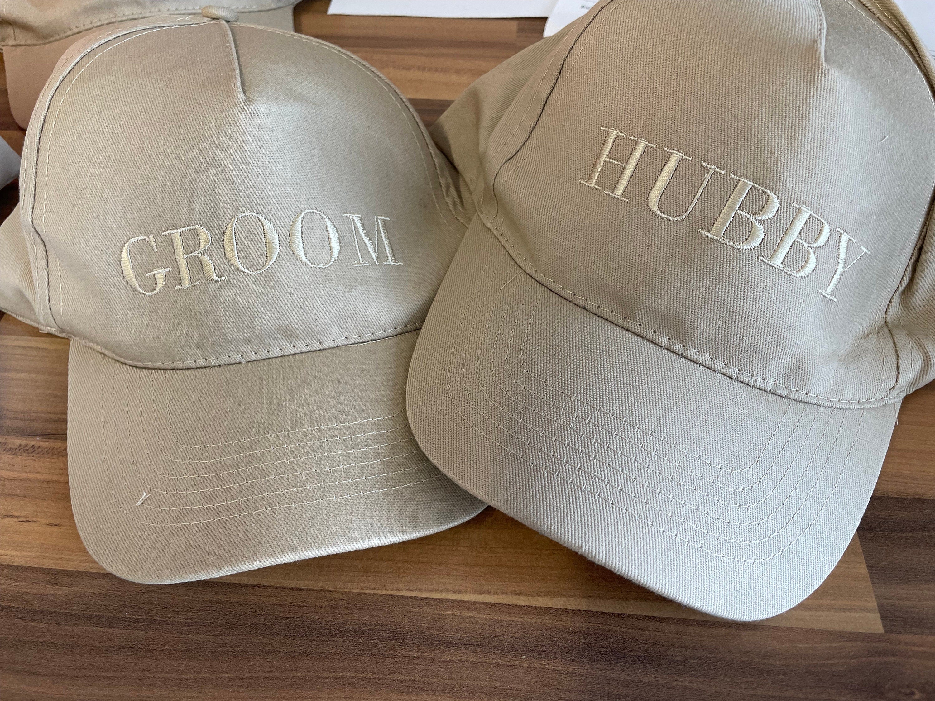 Personalized Bridal Party Cap: Embroidered Wedding Sun Hat