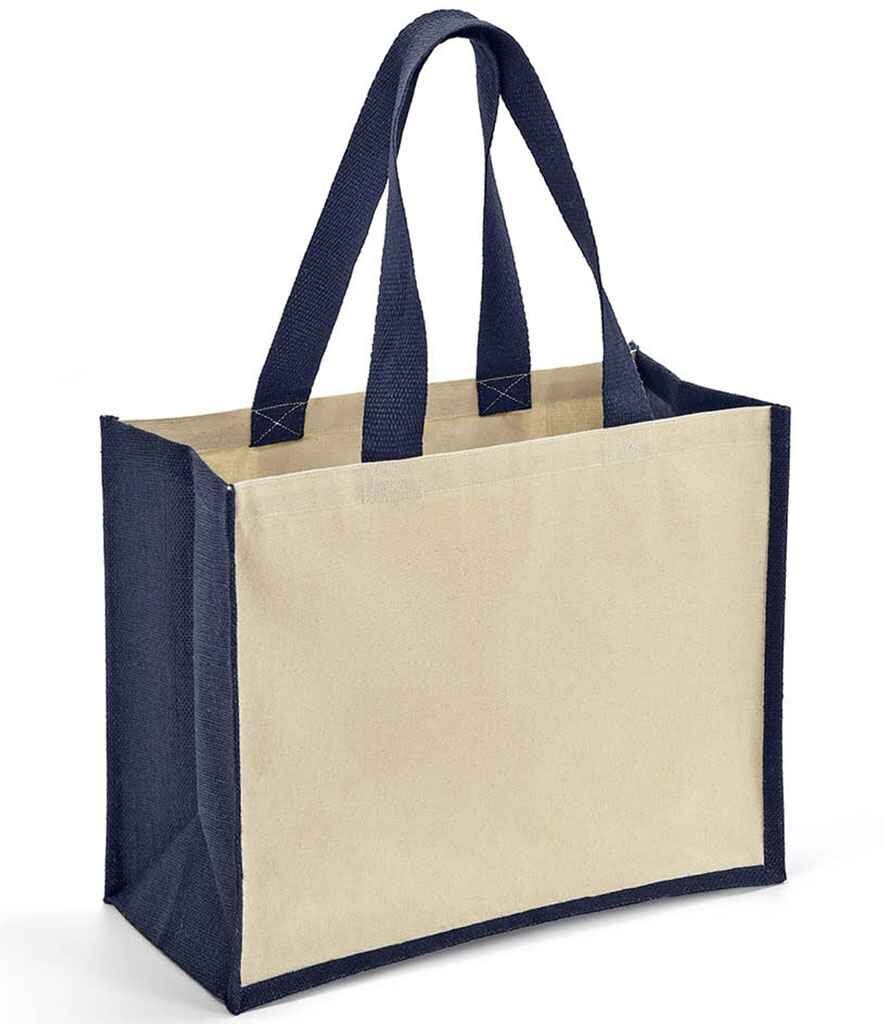 Personalized Canvas & Jute Knitting Project Bag
