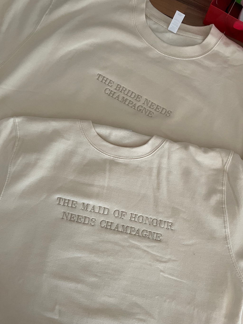 Bride | Bride Jumper | Bridesmaid | Hen Party | Fiance | Wife | Wifey | Honeymoon | Gift | Wedding | Sweatshirts | Hoodies