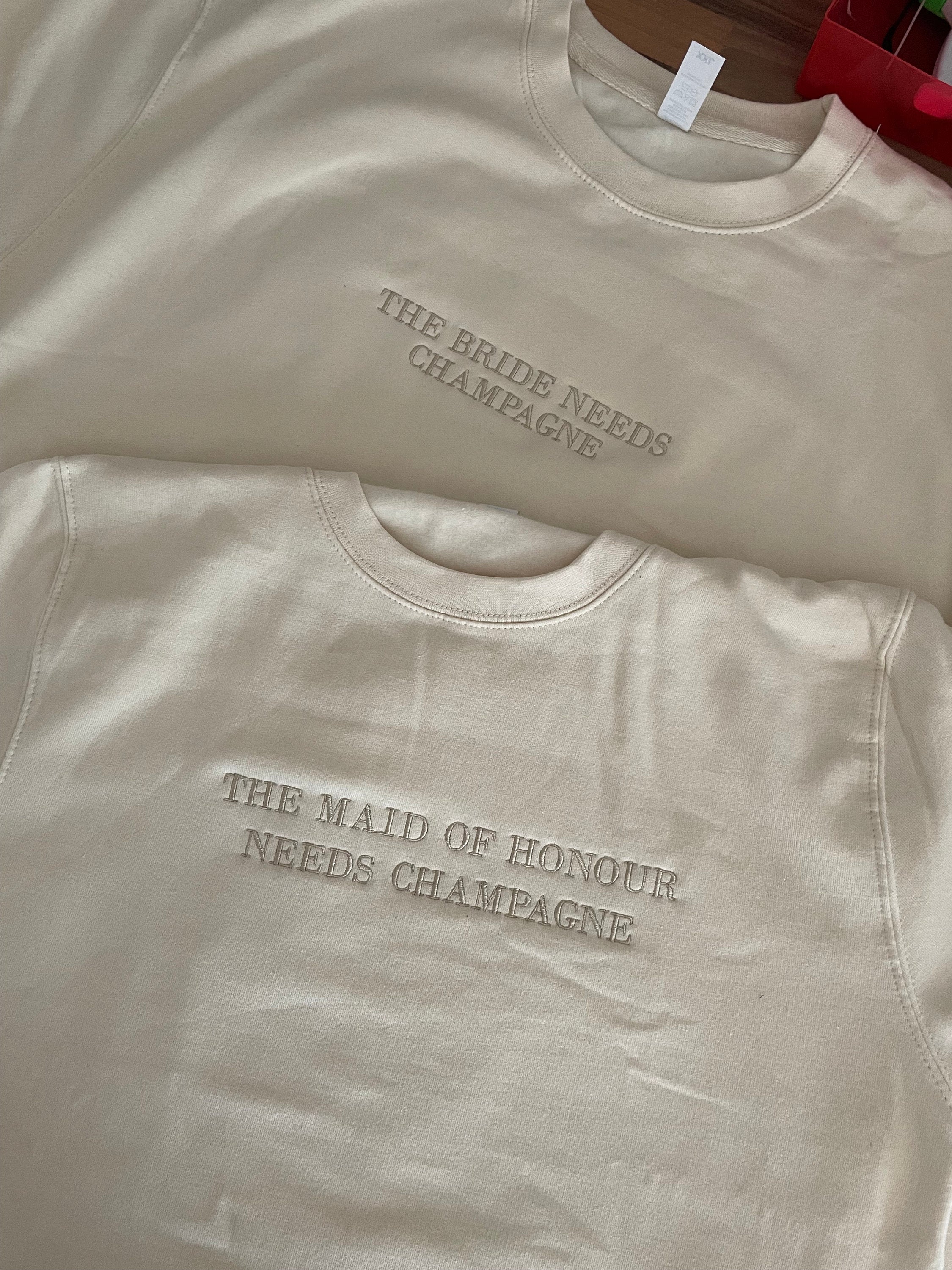 Bride | Bride Jumper | Bridesmaid | Hen Party | Fiance | Wife | Wifey | Honeymoon | Gift | Wedding | Sweatshirts | Hoodies