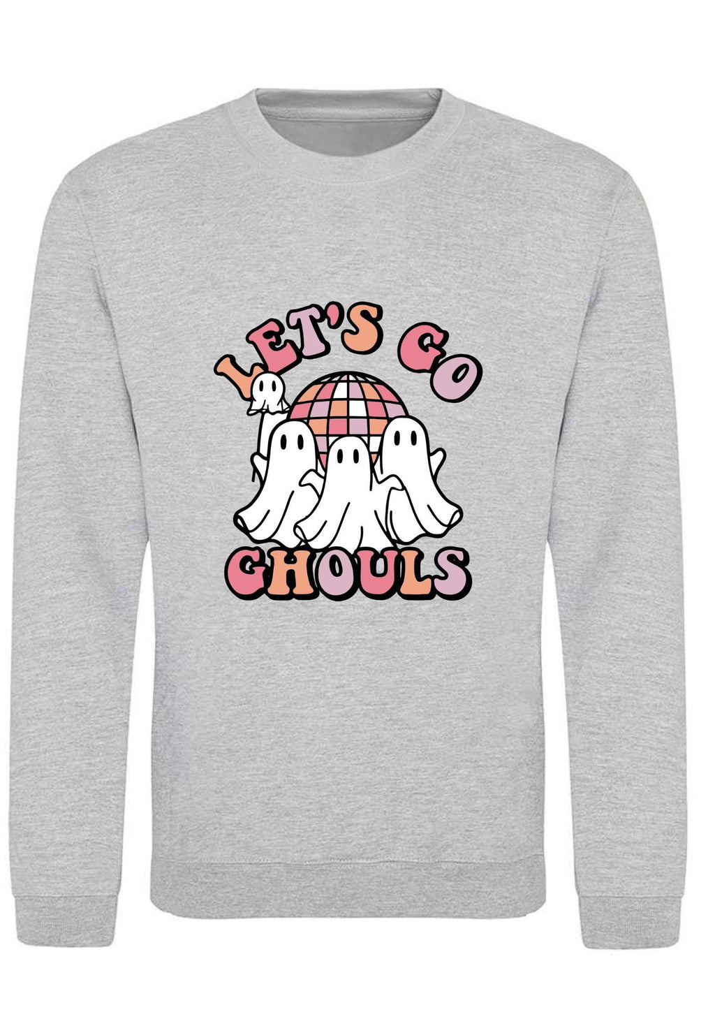 Let's Go Ghouls Halloween Sweatshirt: Spooky Season Jumper