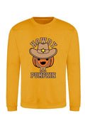 Howdy Pumpkin Halloween Sweatshirt: Spooky Season Jumper