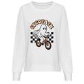 Cycopath Ghost Halloween Sweatshirt: Cycling Enthusiast Jumper