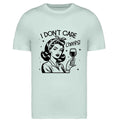 Sassy Slogan T-Shirt: I Don't Care Cheers! Printed Top