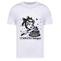 Completely Unhinged Slogan T-Shirt: Sassy Graphic Tee