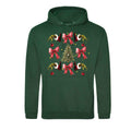 Festive Bow Hoodie: Unisex Christmas Grinch Style