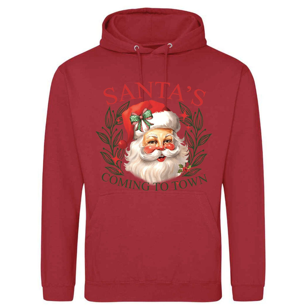 Festive Santa Hoodie | Unisex Christmas Apparel