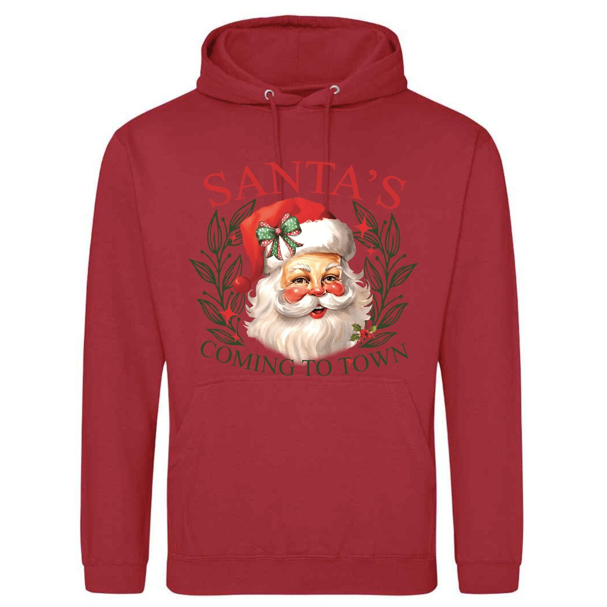 Festive Santa Hoodie | Unisex Christmas Apparel
