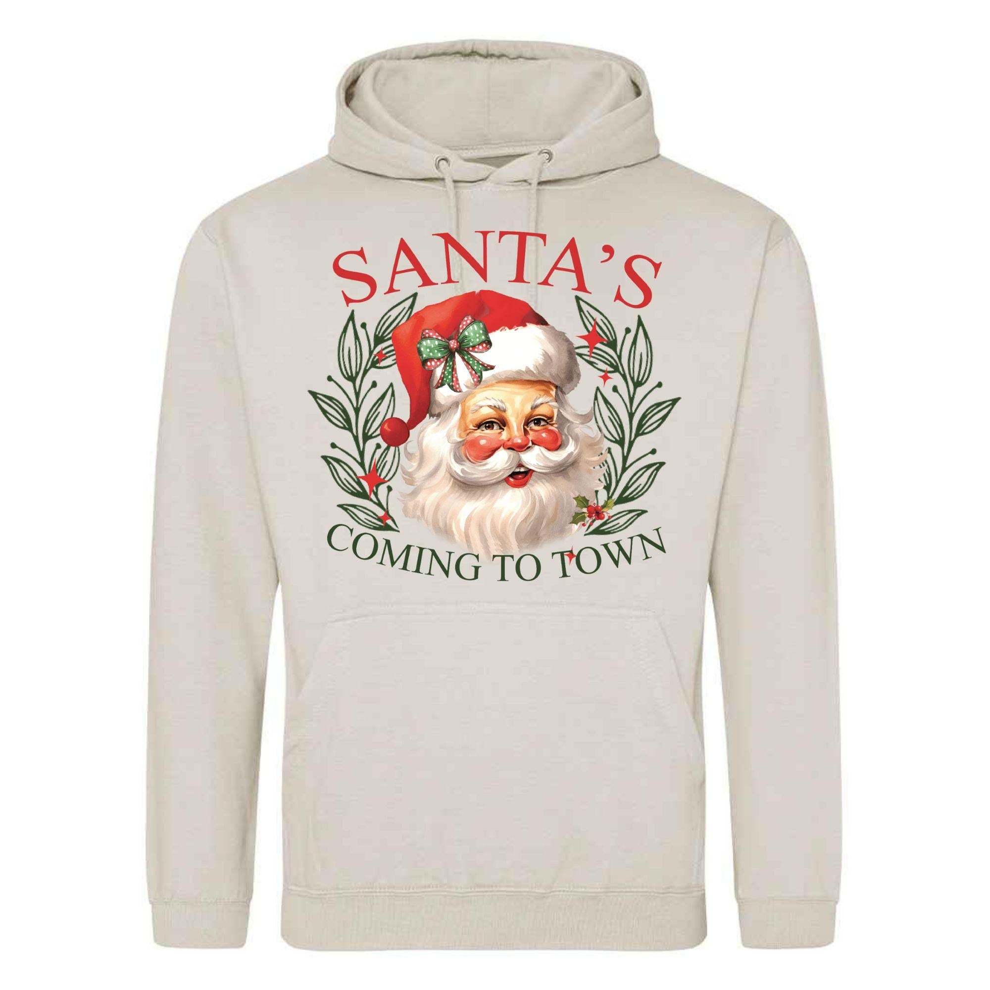Festive Santa Hoodie | Unisex Christmas Apparel