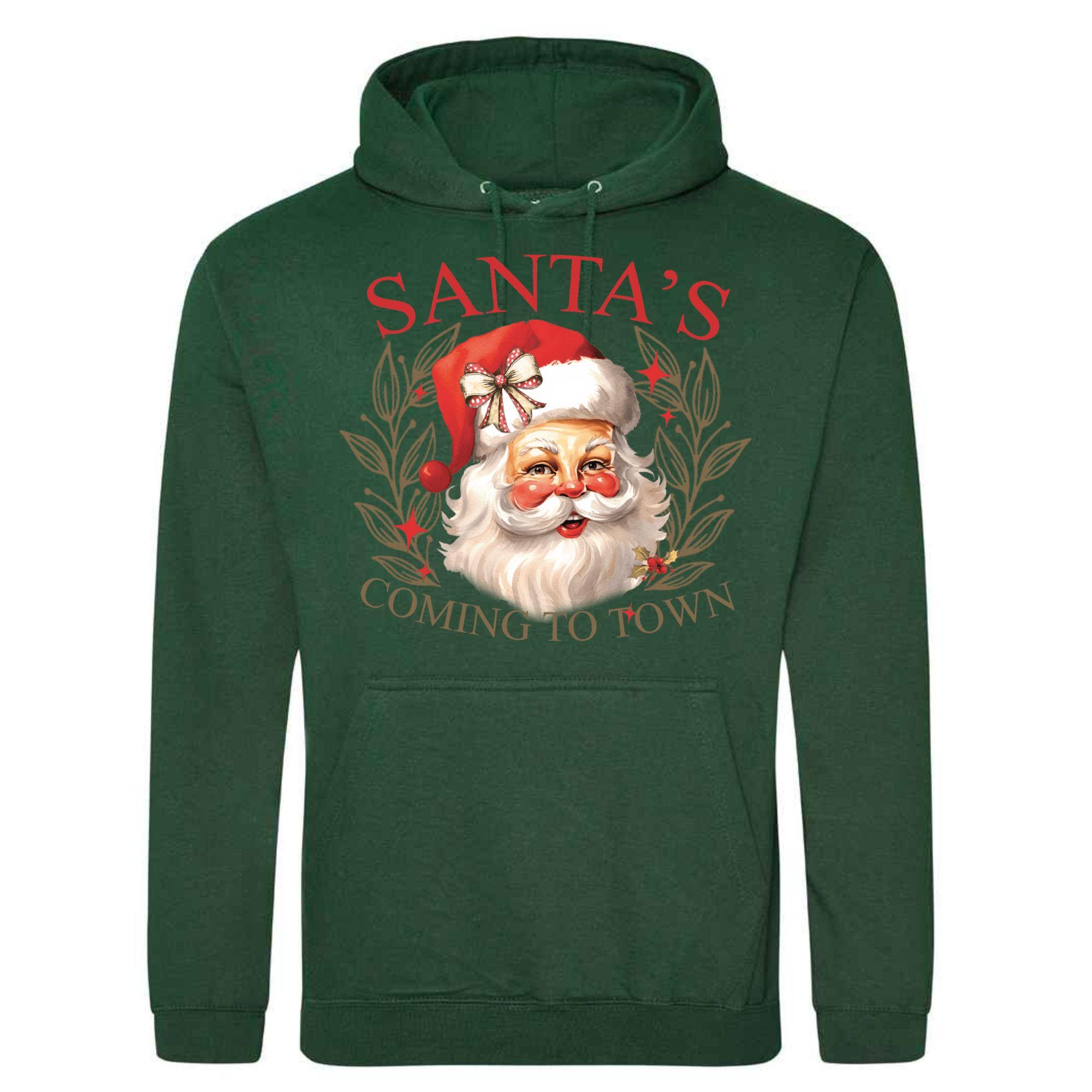 Festive Santa Hoodie | Unisex Christmas Apparel