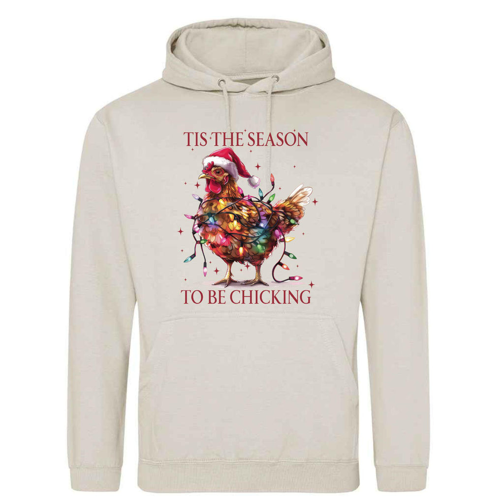 Festive Christmas Chicken Hoodie - Unisex Fit
