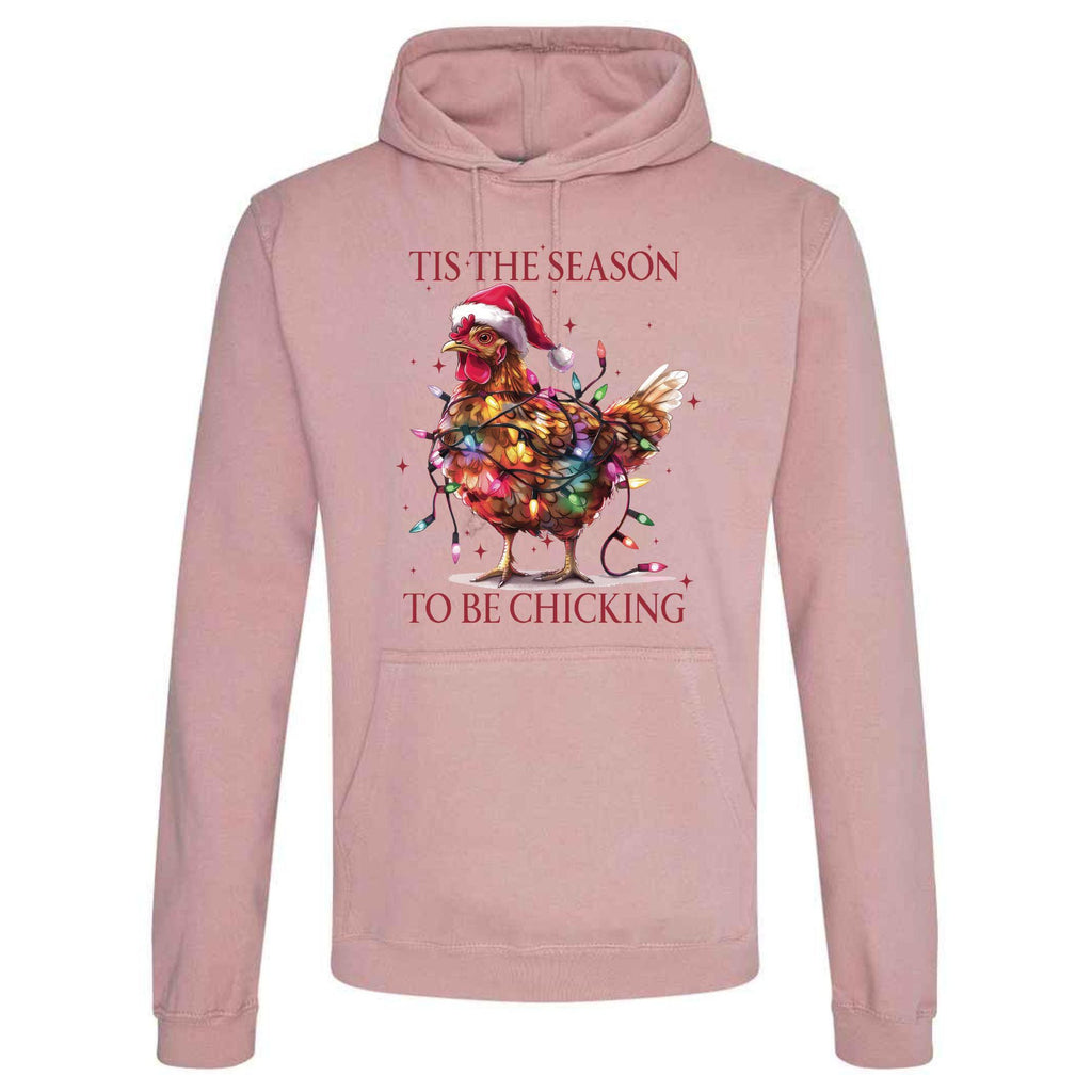 Festive Christmas Chicken Hoodie - Unisex Fit