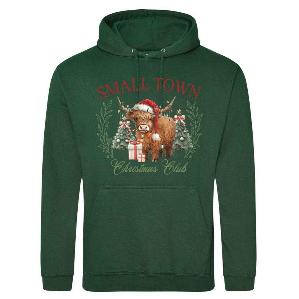 Unisex Christmas Club Hoodie: Festive Holiday Pullover