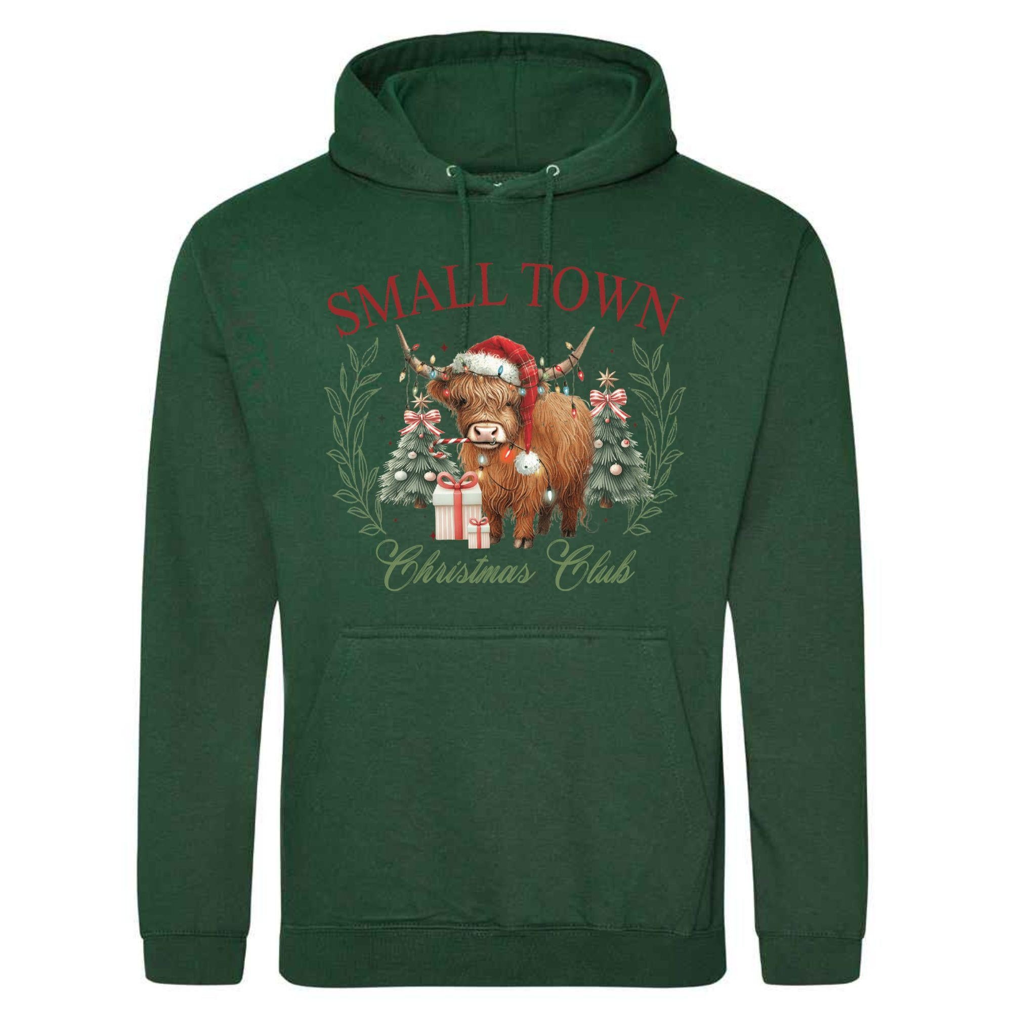 Unisex Christmas Club Hoodie: Festive Holiday Pullover