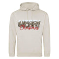 Leopard Print Christmas Hoodie - Unisex Festive Pullover