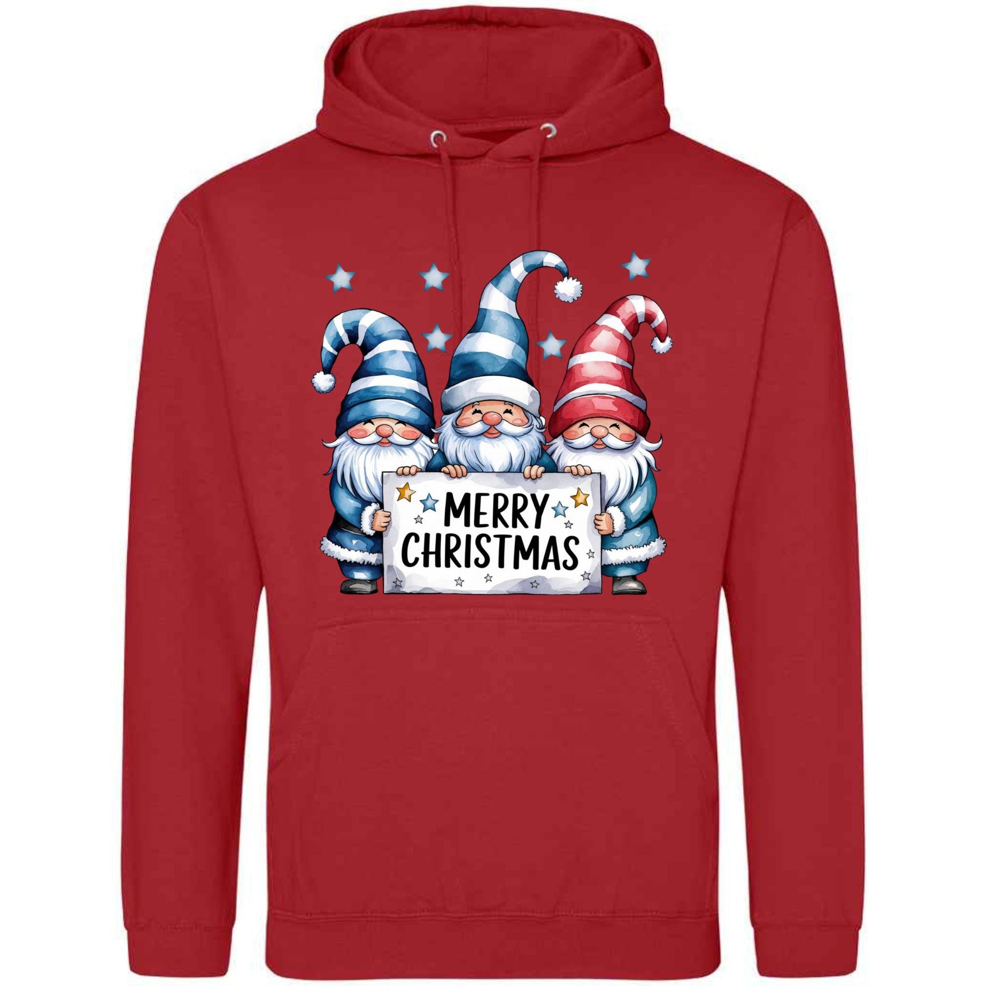 Merry Christmas Gonks Hoodie: Unisex Festive Holiday Sweatshirt