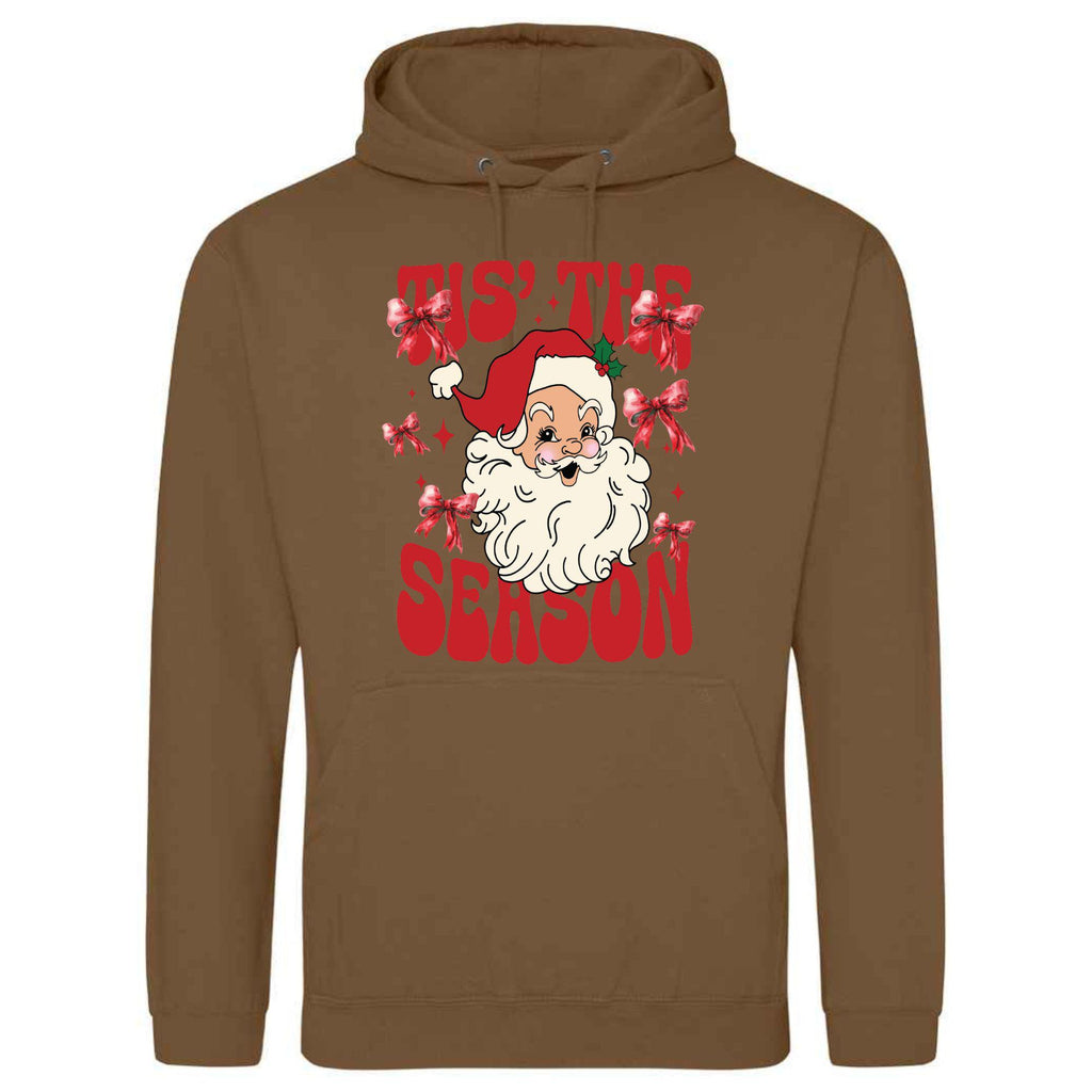 Tis The Season Christmas Hoodie: Unisex Festive Holiday Sweatshirt