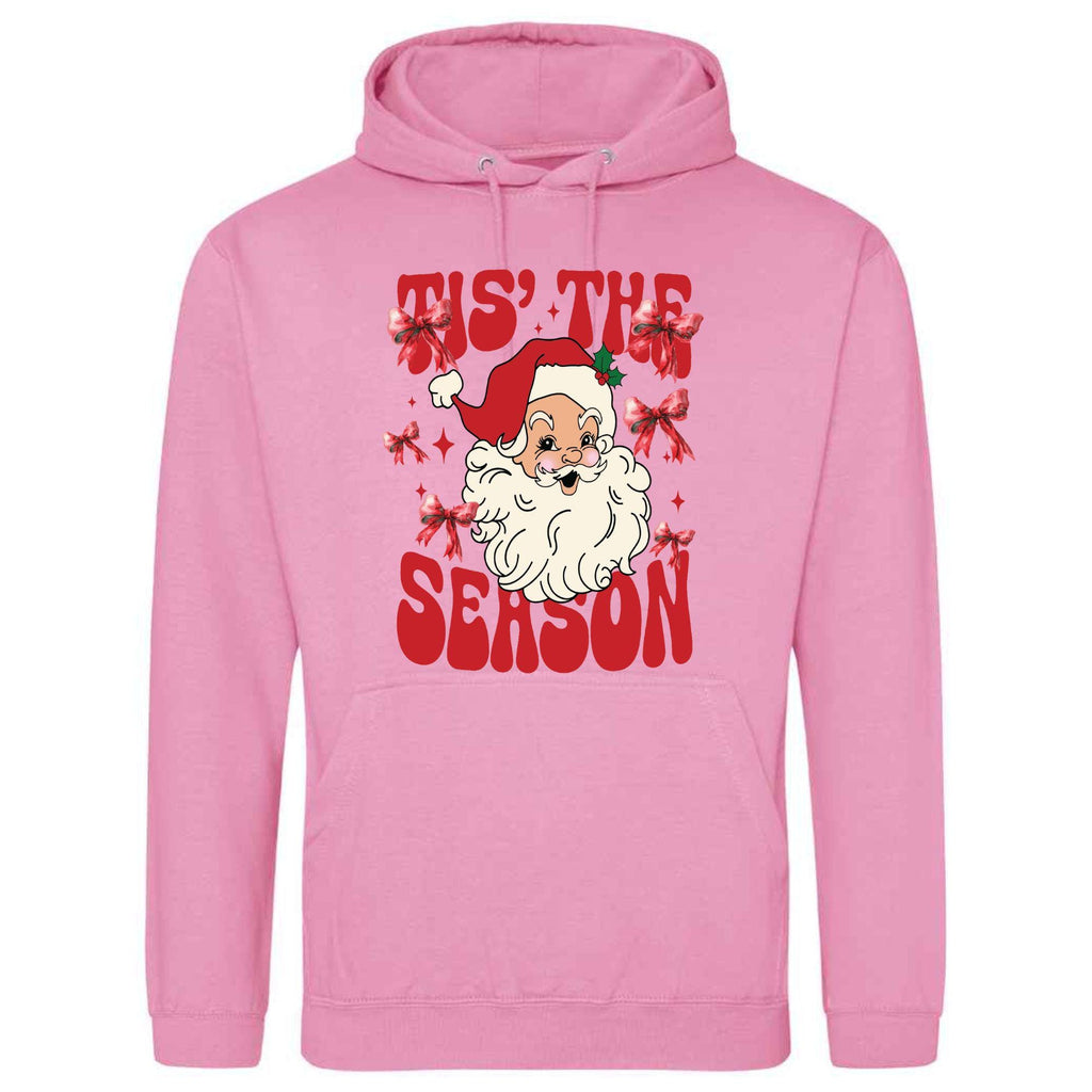 Tis The Season Christmas Hoodie: Unisex Festive Holiday Sweatshirt