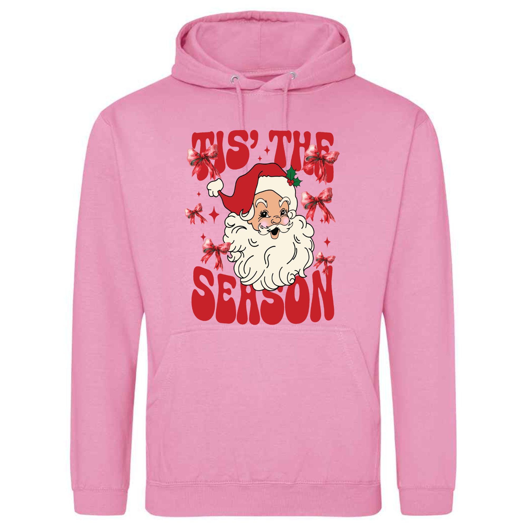 Tis The Season Christmas Hoodie: Unisex Festive Holiday Sweatshirt