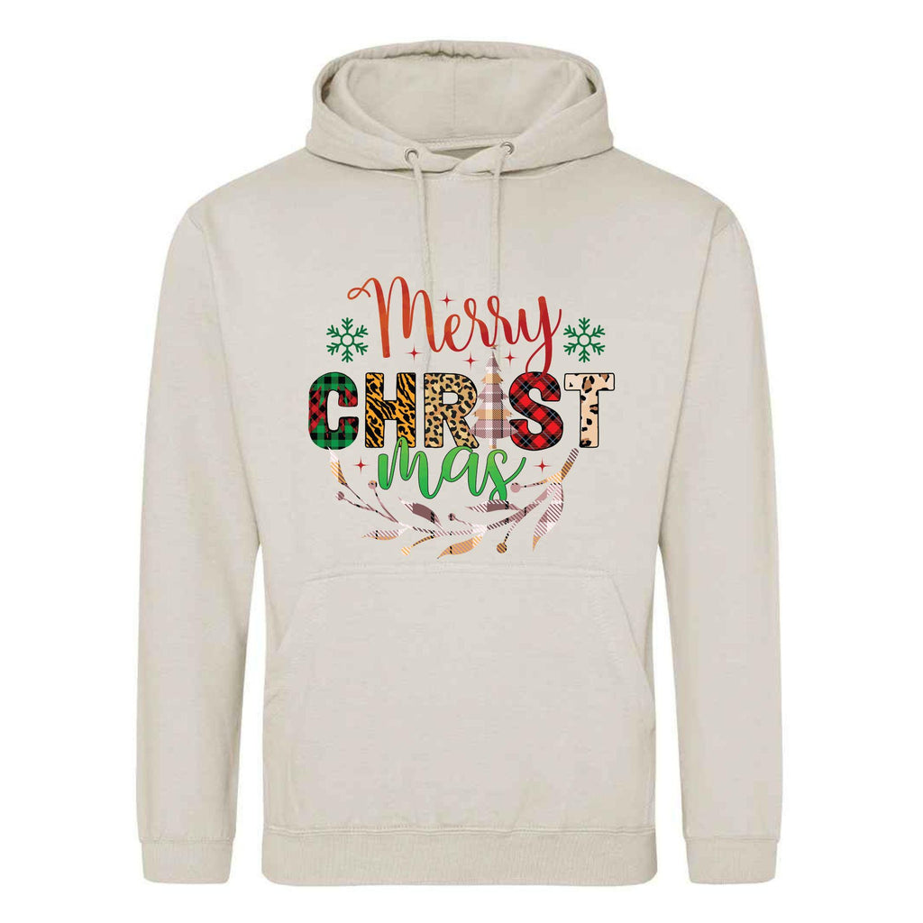 Merry Christmas Unisex Hoodie: Festive Adult Top
